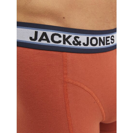 Jack & Jones Jack & Jones Men's Boxer Shorts Trunks JACMARCO Orange/Blue 3-Pack