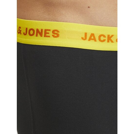 Jack & Jones Jack & Jones Heren Boxershorts Trunks JACLEO Zwart 5-Pack