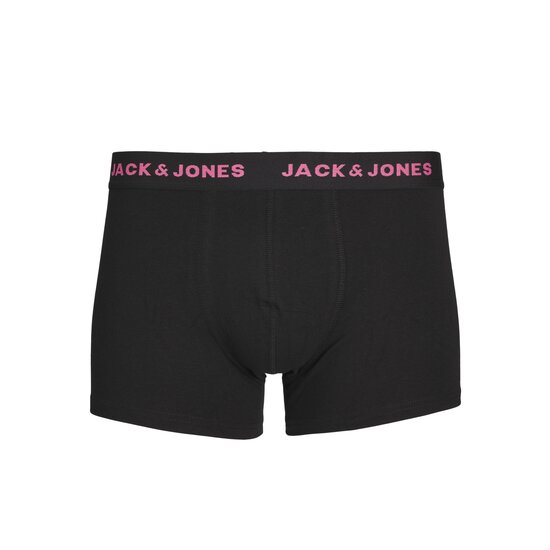 Jack & Jones Jack & Jones Heren Boxershorts Trunks & Sokken JACCHRIS TRAVELKIT Giftbox Zwart/Navy Blazer 7-Pack