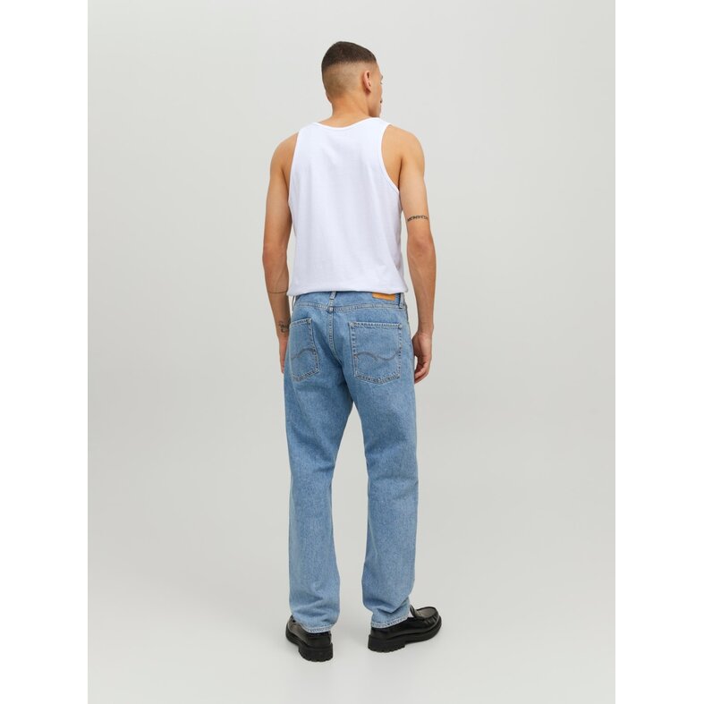 Jack & Jones Jack & Jones Heren Tanktop JACBASIC Katoen Wit 2-Pack