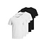 Jack & Jones Jack & Jones Basic Men's T-shirt JJEORGANIC White/Black 5-Pack