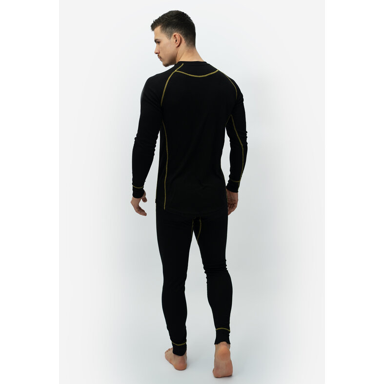 Cat CAT Heren Thermoshirt Lange Mouw Zwart