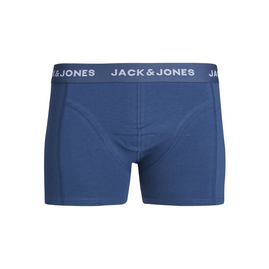 Jack & Jones Jack & Jones Heren Boxershorts Trunks JACKEX Oranje/Groen/Blauw 3-Pack