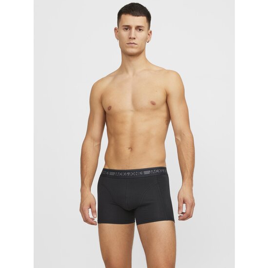 Jack & Jones Jack & Jones Men's Boxer Shorts Trunks JACHUDSON Bamboo Black 3-Pack