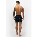 Happy Shorts Happy Shorts Wide Boxer Shorts Men Mouse With Hearts Blue