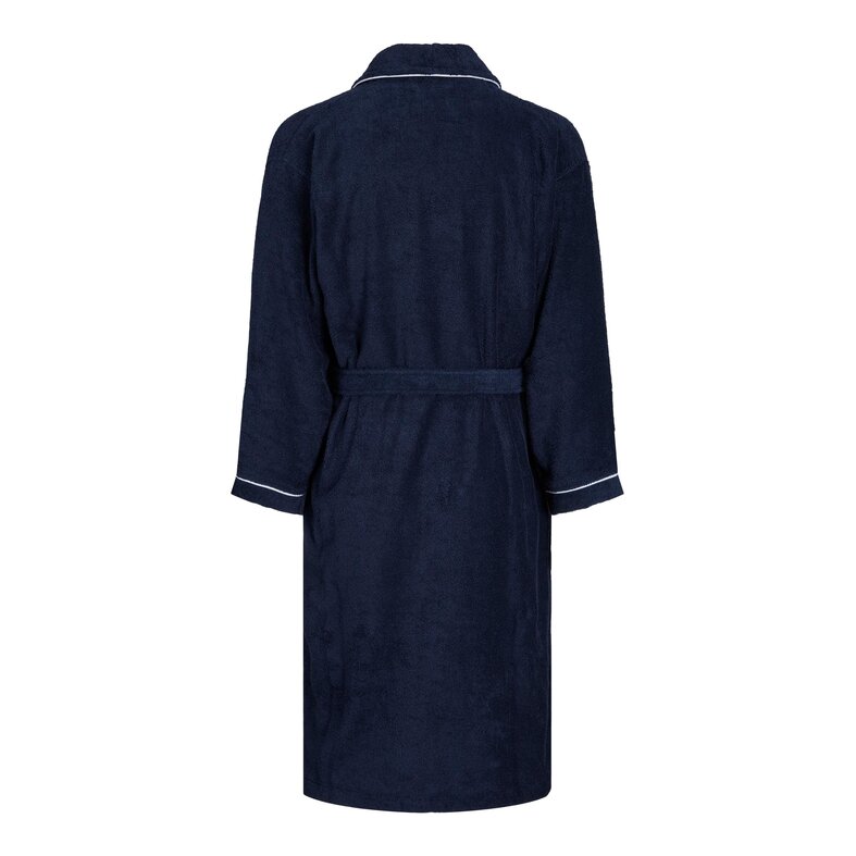 Jack & Jones Jack & Jones Bathrobe Men's Terry JACPIPING BATHROBE Navy Blazer