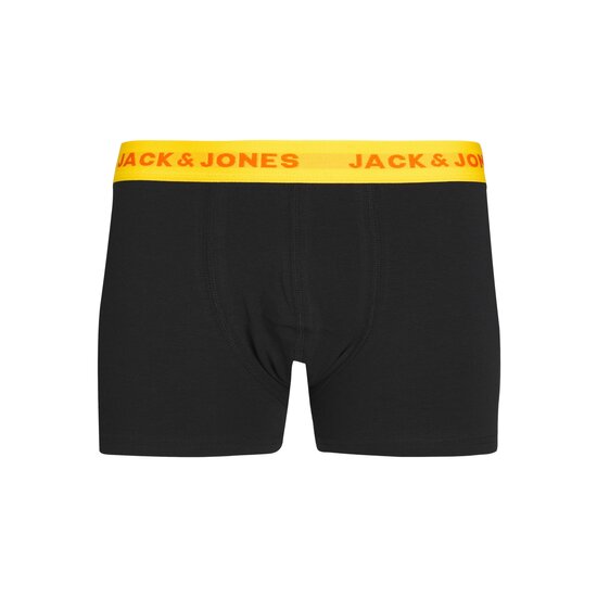 Jack & Jones Junior Jack & Jones Junior Boxershorts Jongens Trunks JACLEO Zwart 5-Pack