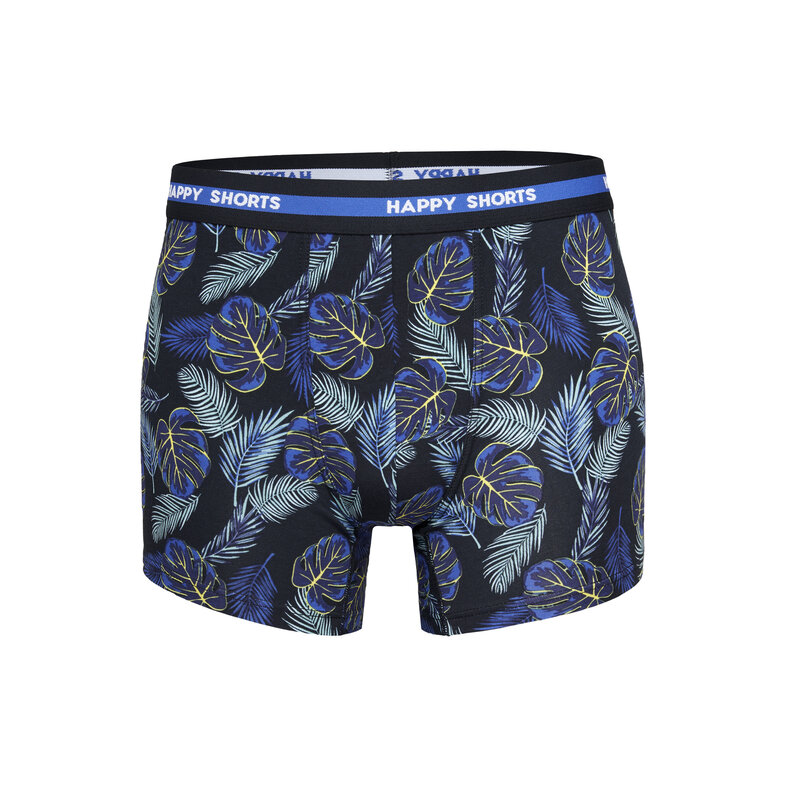 Happy Shorts Happy Shorts 3-Pack Boxer Shorts Men's Hawaii Black/Blue