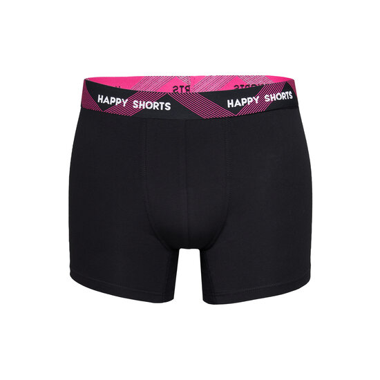 Happy Shorts Happy Shorts 3-Pack Boxershorts Heren Zwart