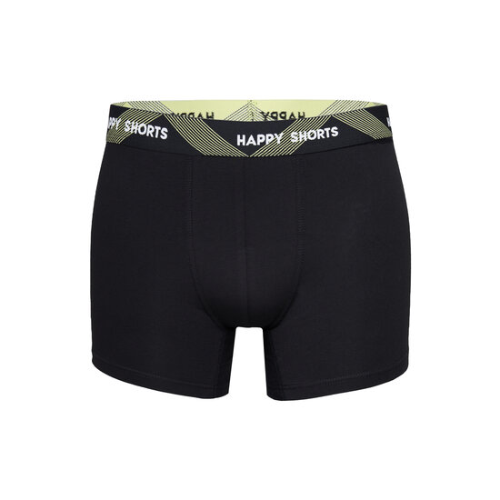 Happy Shorts Happy Shorts 3-Pack Boxer Shorts Men Black