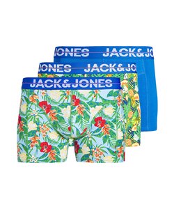 Jack & Jones Plus Size Boxer Shorts Men's Trunks JACPINEAPPLE Floral 3-Pack