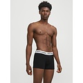 Jack & Jones Jack & Jones Heren Boxershorts Trunks JACSOLID Effen Zwart 5-Pack