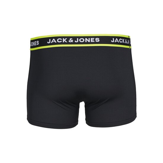Jack & Jones Jack & Jones Heren Boxershorts Microfiber Trunks JACTHOM Effen Zwart 3-Pack