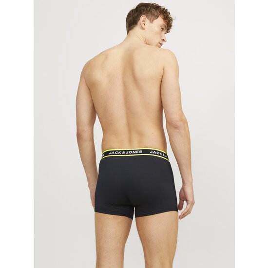 Jack & Jones Jack & Jones Men's Boxer Shorts Microfiber Trunks JACTHOM Solid Black 3-Pack