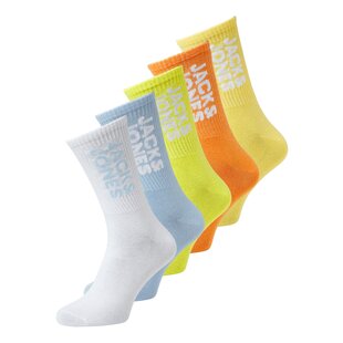 Jack & Jones Sports Socks Men's JACFRAME Tennis Socks 5-Pack Multicolor