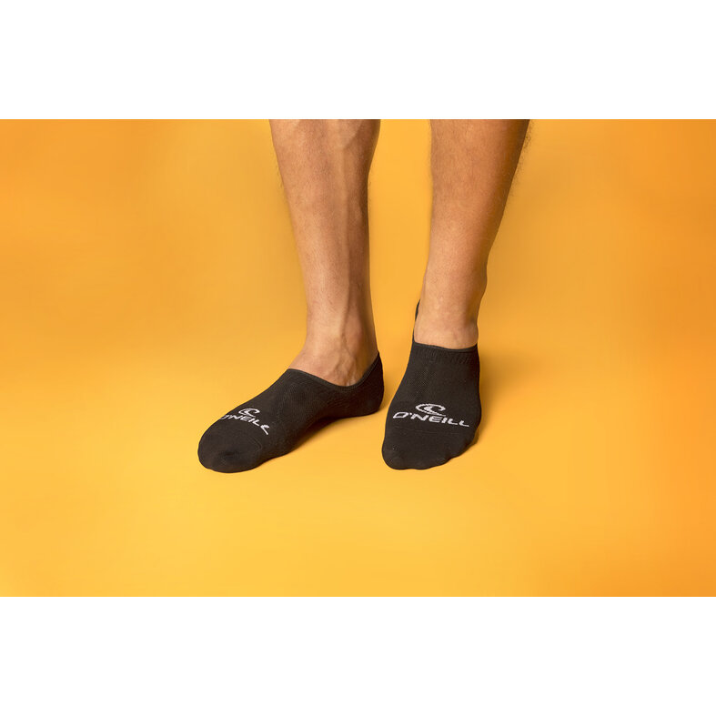 O'Neill O'Neill Footies Sokken Heren / Dames No Show 710003 Zwart 3-Pack