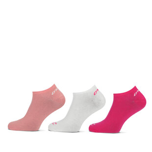 O'Neill Sneaker Socks Ladies 730003 Pink / White 3-Pack