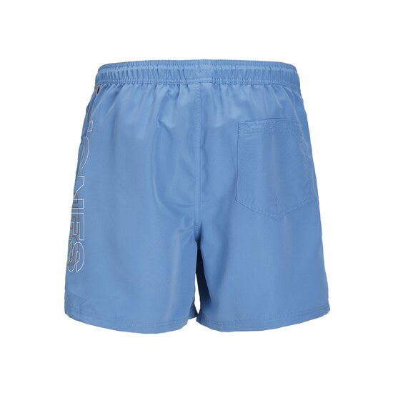 Jack & Jones Jack & Jones Heren Zwemshorts JPSTFIJI Double Logo Effen Lichtblauw