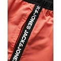 Jack & Jones Jack & Jones Men's Swim Shorts JPSTFIJI Black Tape Solid Hot Coral