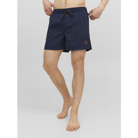 Jack & Jones Jack & Jones Heren Zwemshorts JPSTFIJI Effen Donkerblauw