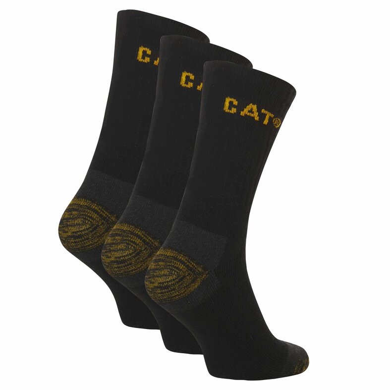 Cat CAT Premium Work Socks Caterpillar Black - 9 pairs