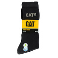 CAT Caterpillar Men's Performance Sports Sock Black 5-Pack