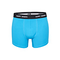 Happy Shorts Happy Shorts Heren Boxershorts Trunks Bladeren Blauw/Zwart 6-Pack