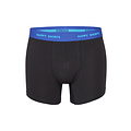Happy Shorts Happy Shorts Heren Boxershorts Trunks Bladeren Blauw/Zwart 6-Pack