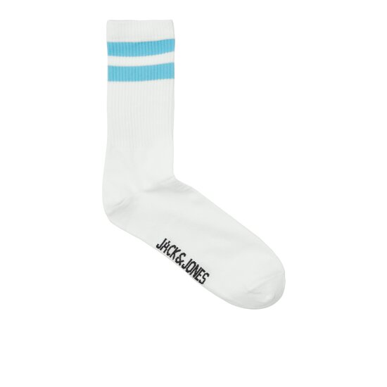 Jack & Jones Jack & Jones Sports Socks Men's JACELI Tennis Socks 5-Pack White With Stripes