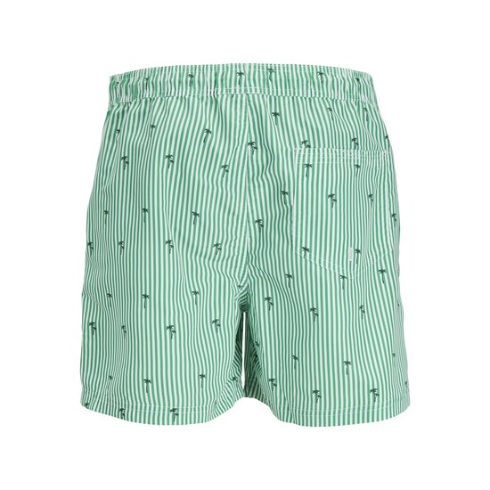 Jack & Jones Jack & Jones Heren Zwemshort Gestreept Groen