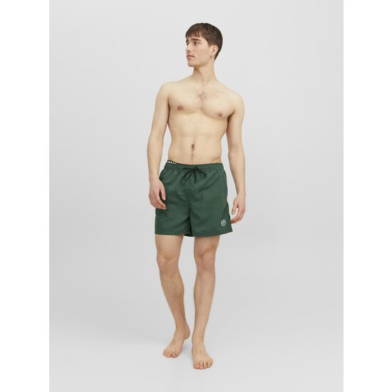 Jack & Jones Jack & Jones Heren Zwemshort JPSTFIJI Dubbele Waistband Groen