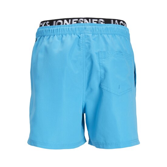 Jack & Jones Jack & Jones Heren Zwemshort JPSTFIJI Dubbele Waistband Lichtblauw