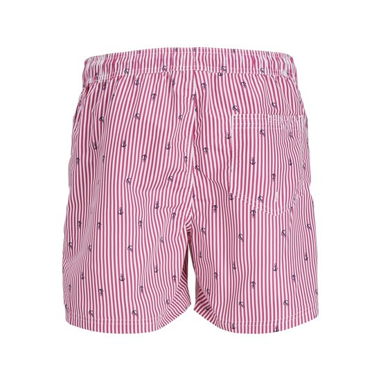 Jack & Jones Jack & Jones Heren Zwemshort Gestreept Roze