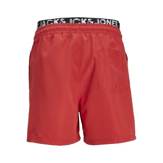 Jack & Jones Jack & Jones Heren Zwemshort JPSTFIJI Dubbele Waistband Rood