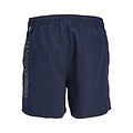 Jack & Jones Junior Jack & Jones Junior Boys Swim Short JPSTFIJI Double Logo Plain Dark Blue