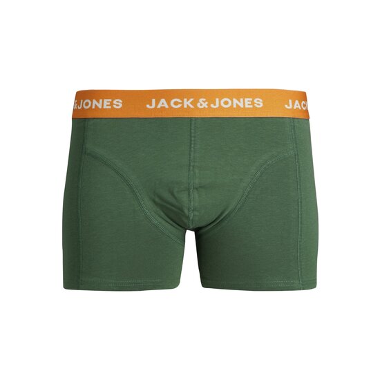 Jack & Jones Jack & Jones Men's Boxer Shorts Trunks JACULA Green/Orange 3-Pack