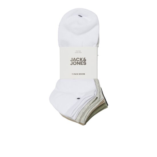 Jack & Jones Jack & Jones Quarter Sokken Heren JACFADE 7-Pack