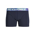 Jack & Jones Jack & Jones Heren Trunks Boxershorts JACPAW 3-Pack Effen