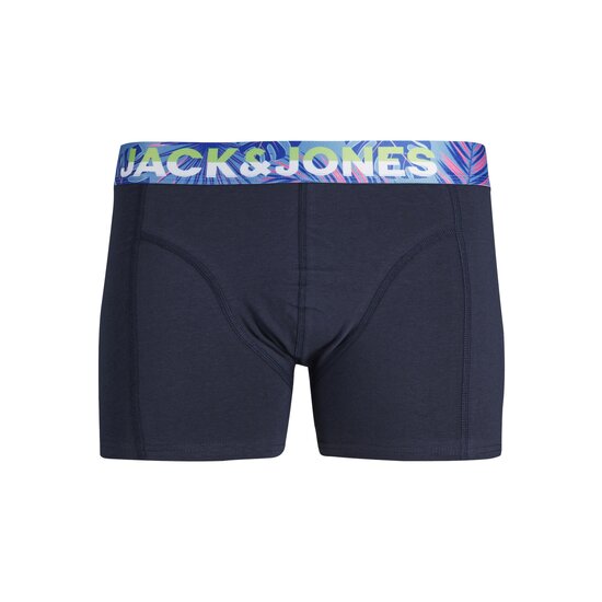 Jack & Jones Jack & Jones Heren Trunks Boxershorts JACPAW 3-Pack Effen