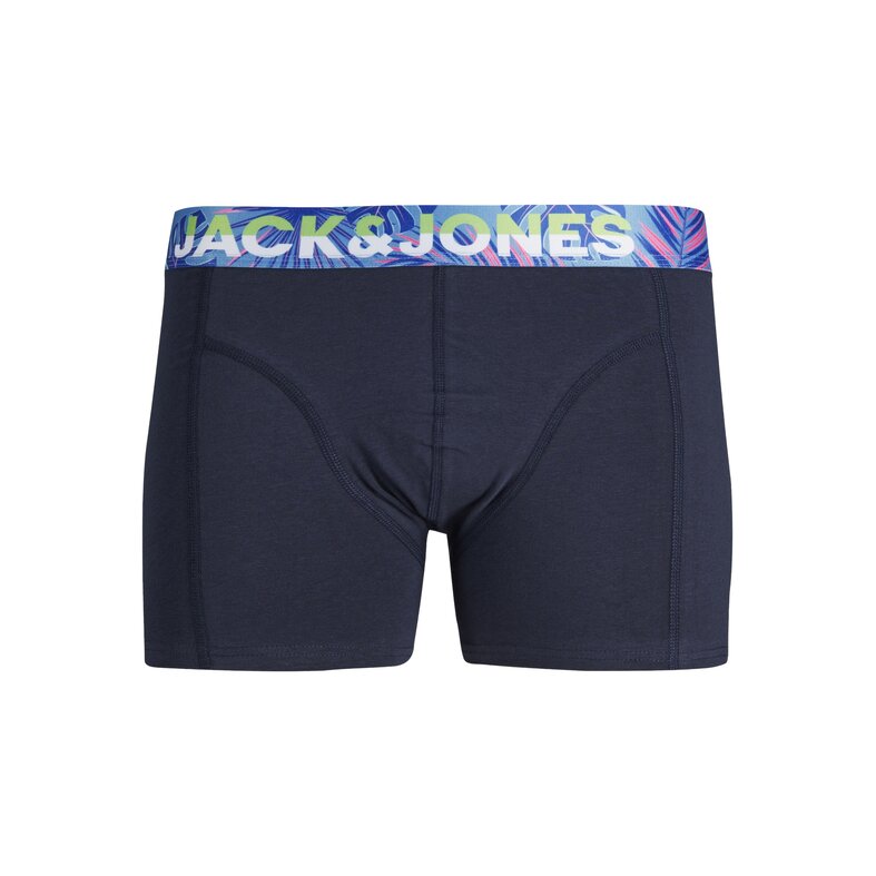 Jack & Jones Jack & Jones Heren Trunks Boxershorts JACPAW 3-Pack Effen