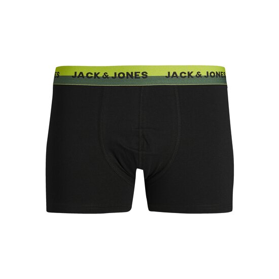 Jack & Jones Jack & Jones Heren Trunks Boxershorts JACSPLITTER 5-Pack Zwart