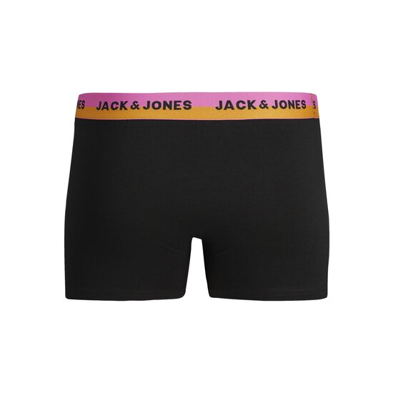 Jack & Jones Jack & Jones Heren Trunks Boxershorts JACSPLITTER 5-Pack Zwart