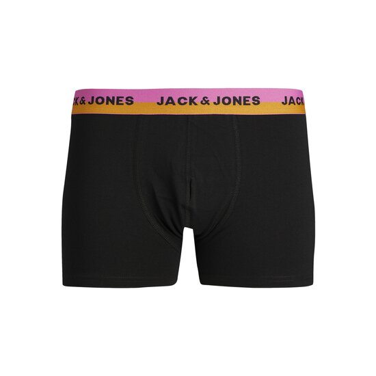 Jack & Jones Jack & Jones Heren Trunks Boxershorts JACSPLITTER 5-Pack Zwart