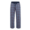 Phil & Co Phil & Co Men's Pyjama Pants Long Cotton Checkered/Striped 2-Pack