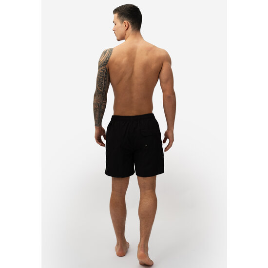 Phil & Co Phil & Co Men's Swim Shorts Solid Black