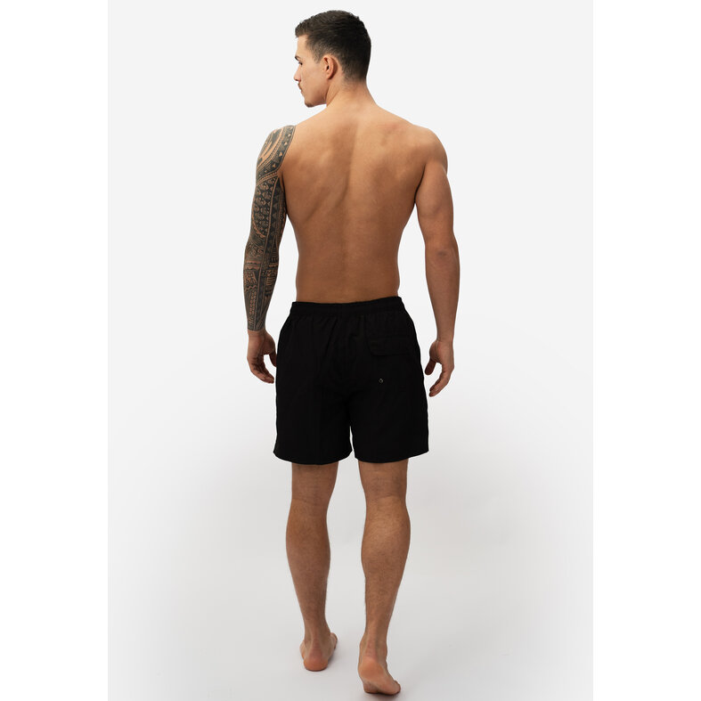 Phil & Co Phil & Co Men's Swim Shorts Solid Black