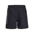 Jack & Jones Jack & Jones Plus Size Men's Swim Short JPSTFIJI Double Logo Black