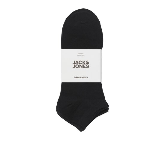 Jack & Jones Jack & Jones Men's Sneaker Socks JACLOUIS DONGO 3-Pack Black