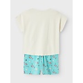 Name It Name It Girls Short Pajama Set Shortama Flamingo