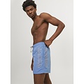 Jack & Jones Jack & Jones Heren Zwemshorts JPSTFIJI Double Logo Effen Lichtblauw